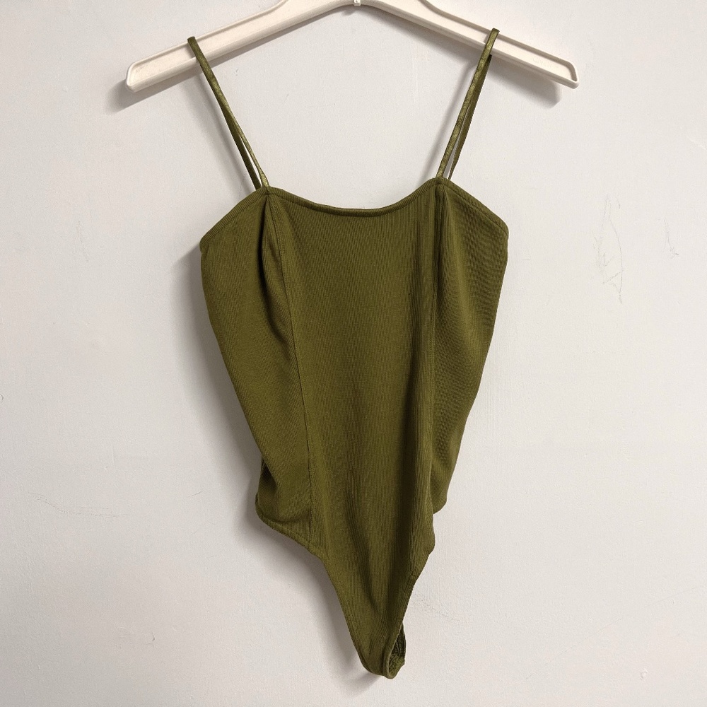 Open Edit Chartreuse Bodysuit - image 1